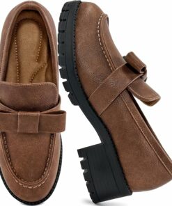 Casual Brown Chunky Loafer VA21