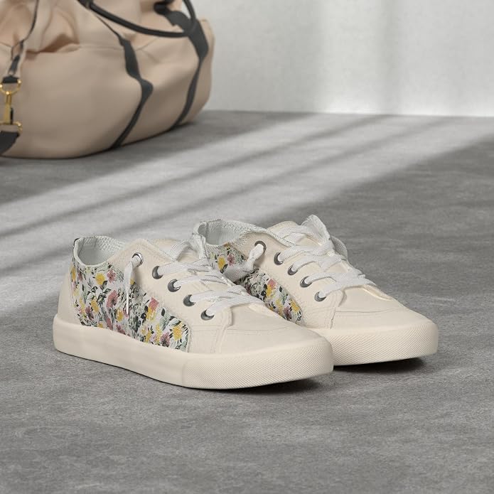 Yellow Flower Fashion Sneaker VA26 - Image 2